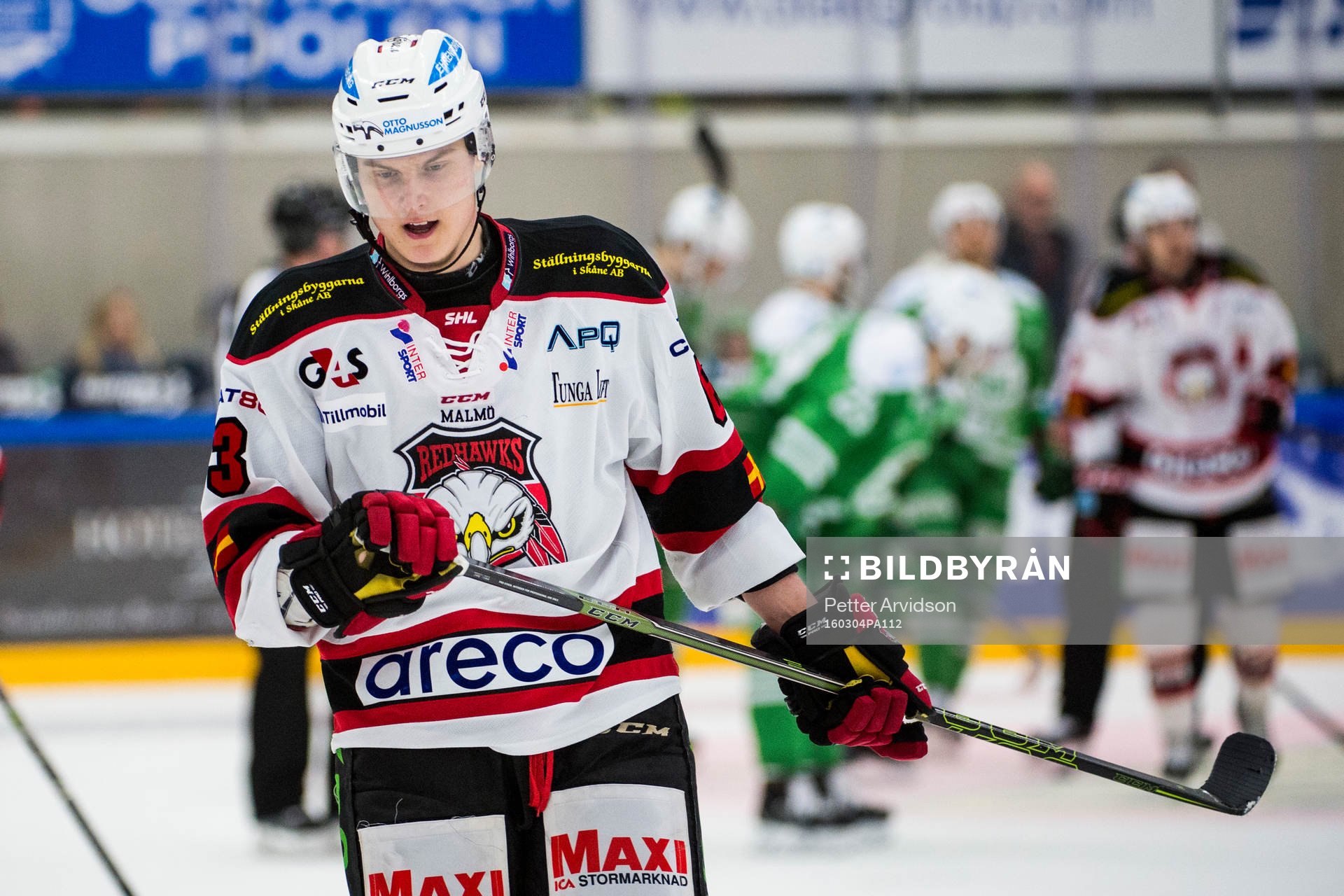 Malmö Redhawks Fredrik Händemark deppar