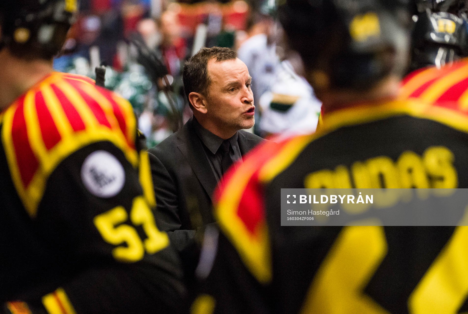 Brynäs tränare Thomas Berglund
