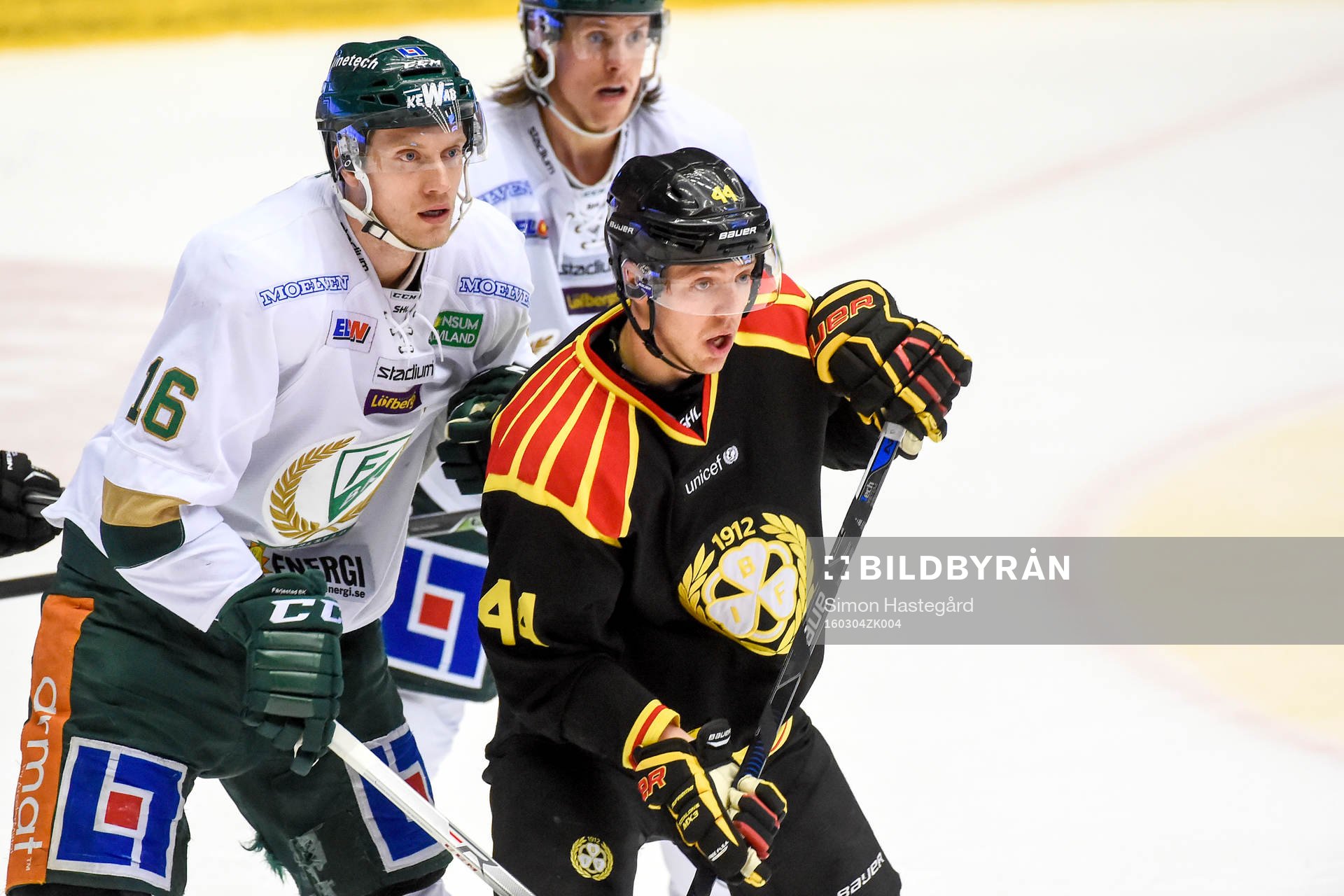 Färjestads Johan Ryno och Brynäs Jacob Blomqvist