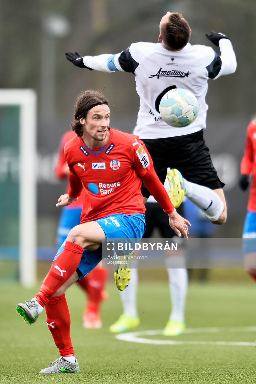 Helsingborgs Linus Hallenius och Örebros Robert Åhman