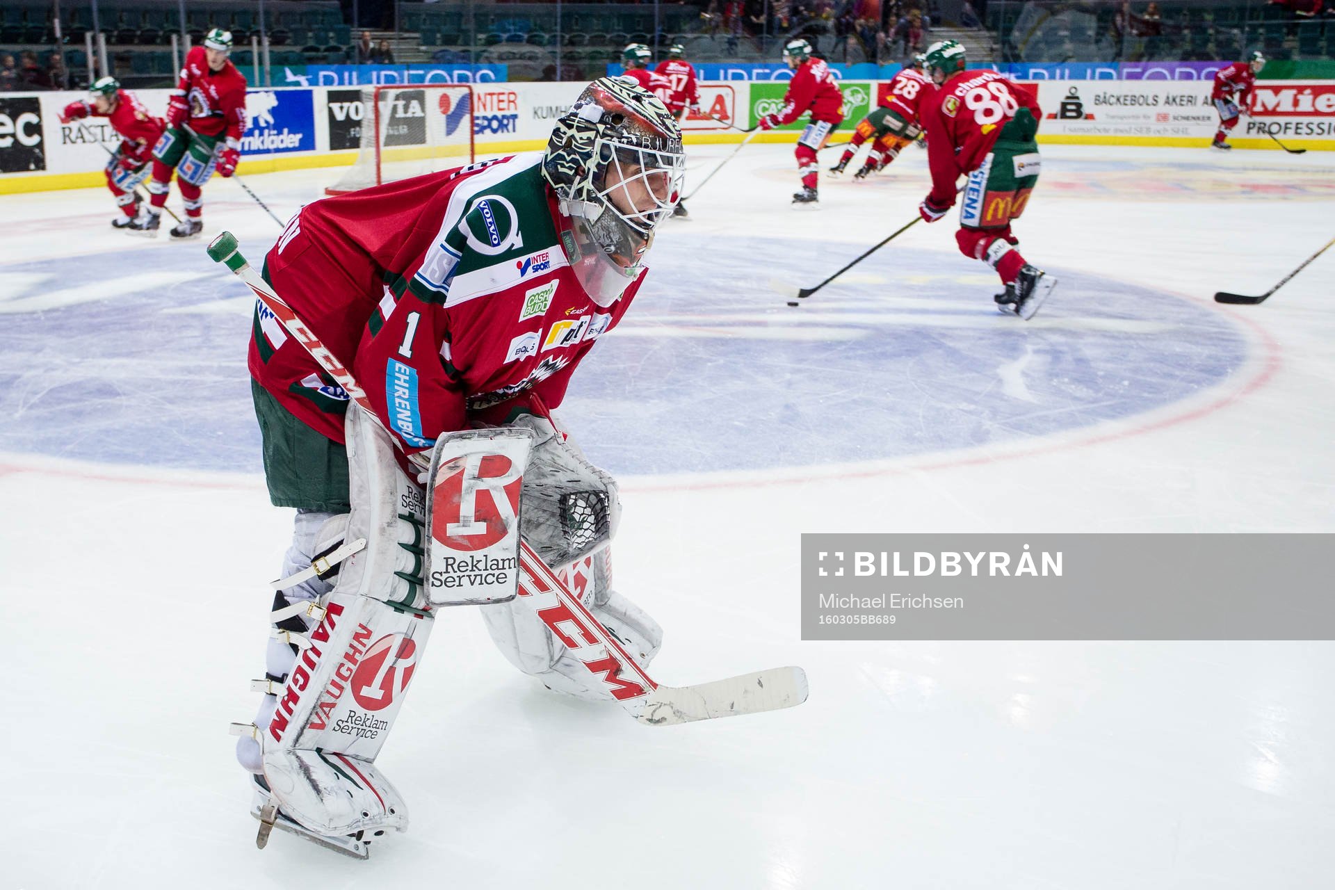 Frölundas målvakt Lars Johansson