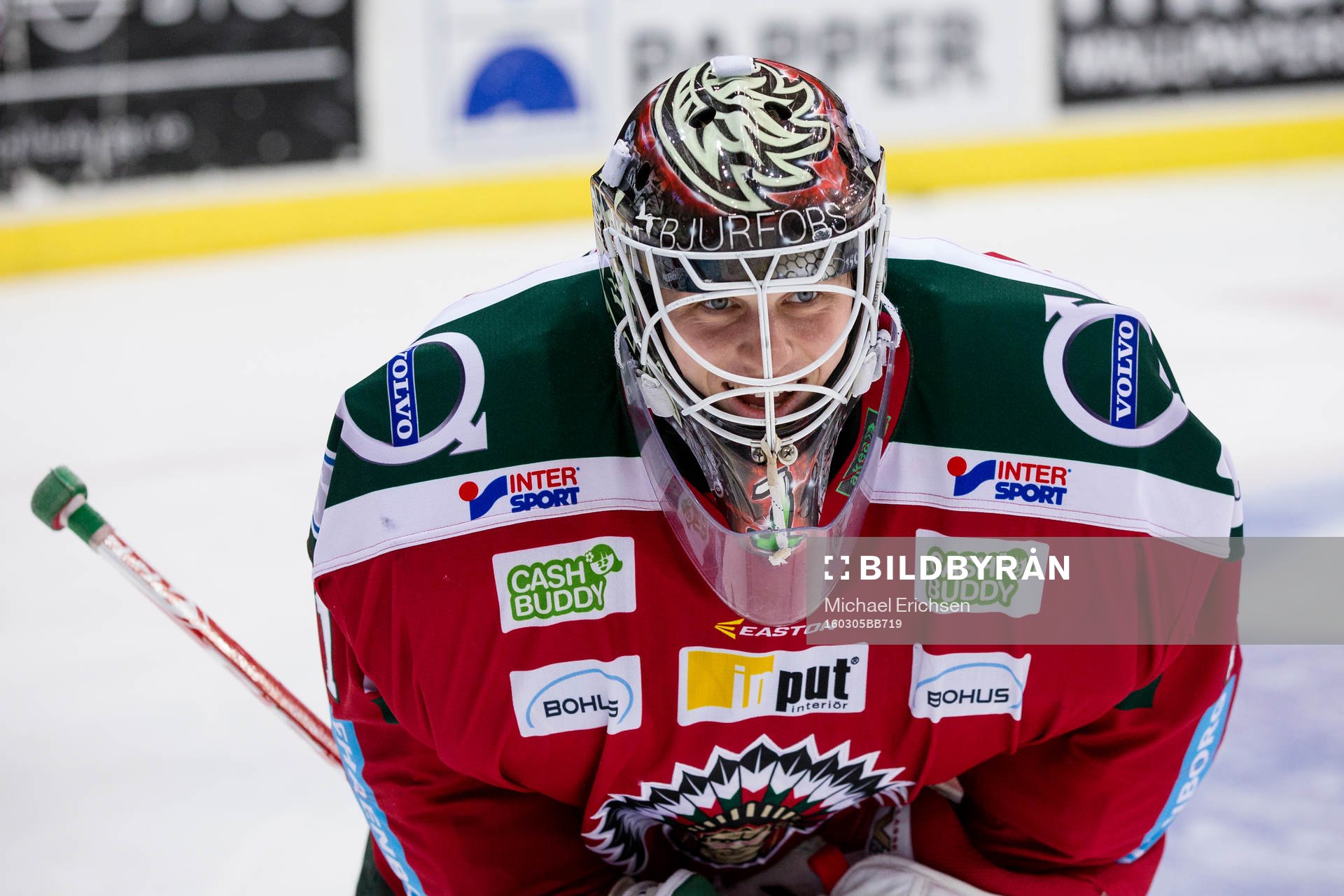 Frölundas målvakt Lars Johansson