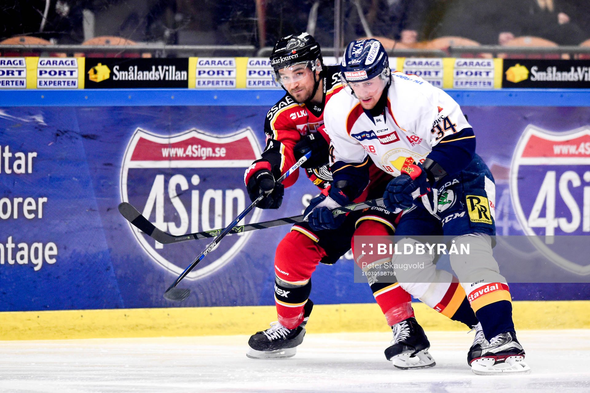 Luleås Craig Schira och Djurgårdens Daniel Brodin