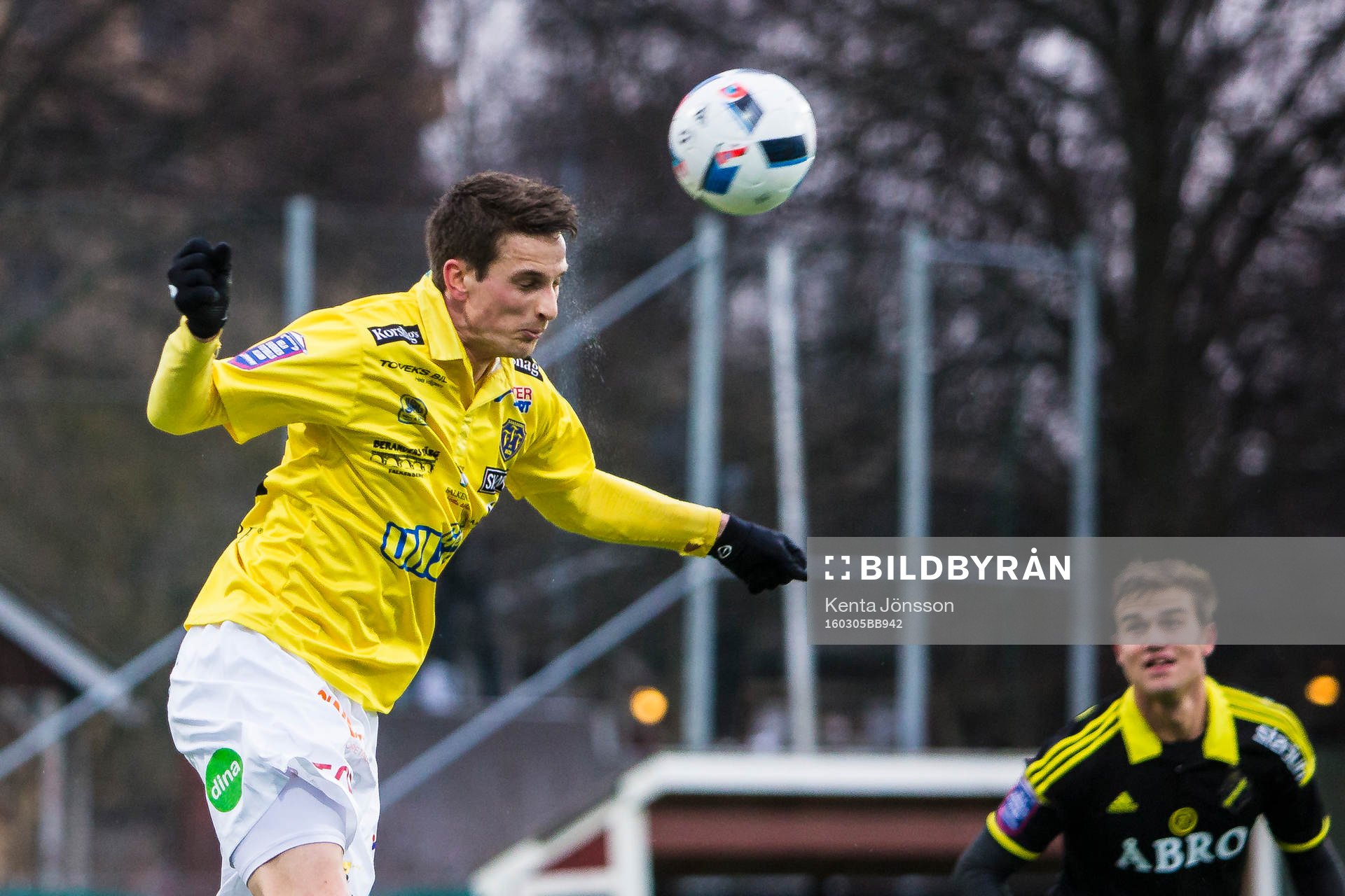 Falkenbergs Thomas Juel Nielsen med en nick