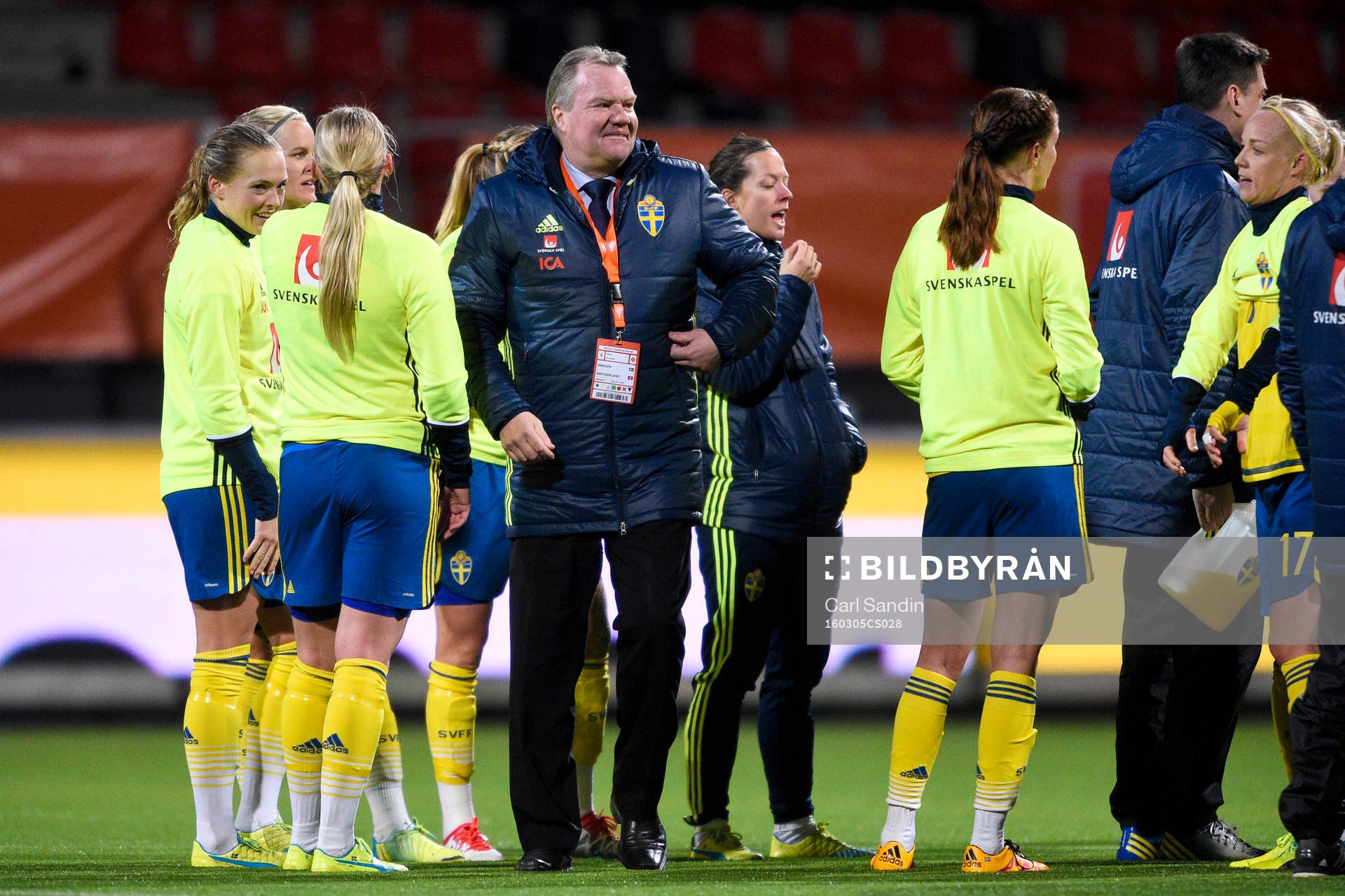 Svenska Fotbollsförbundets ordförande Karl erik Nilsson