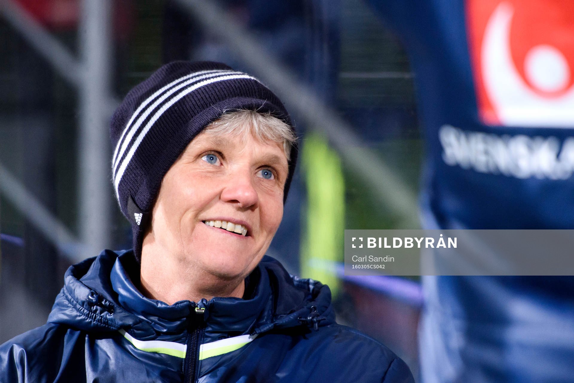 Sveriges förbundskapten Pia Sundhage