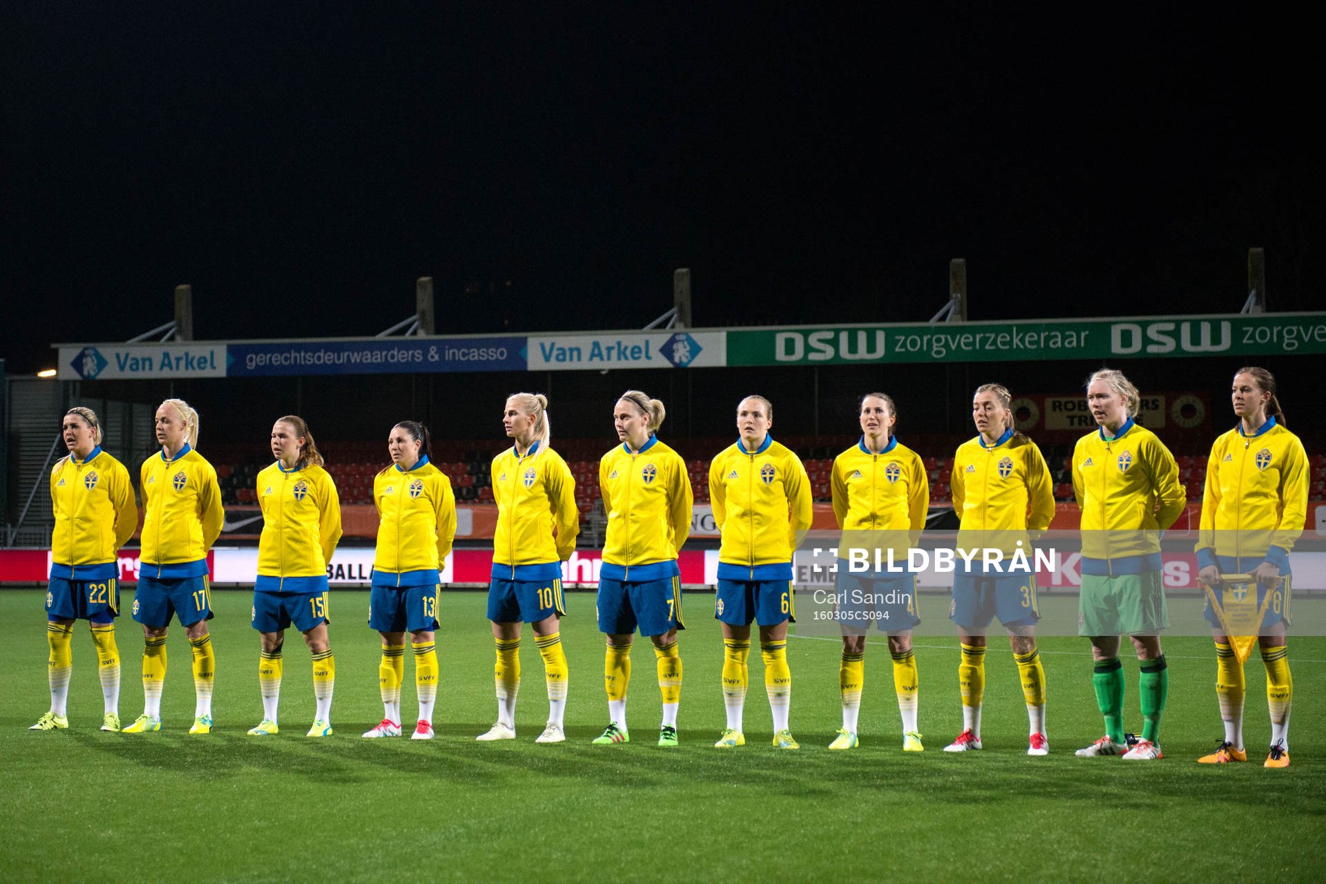 Sveriges Olivia Schough, Caroline Seger, Jessica