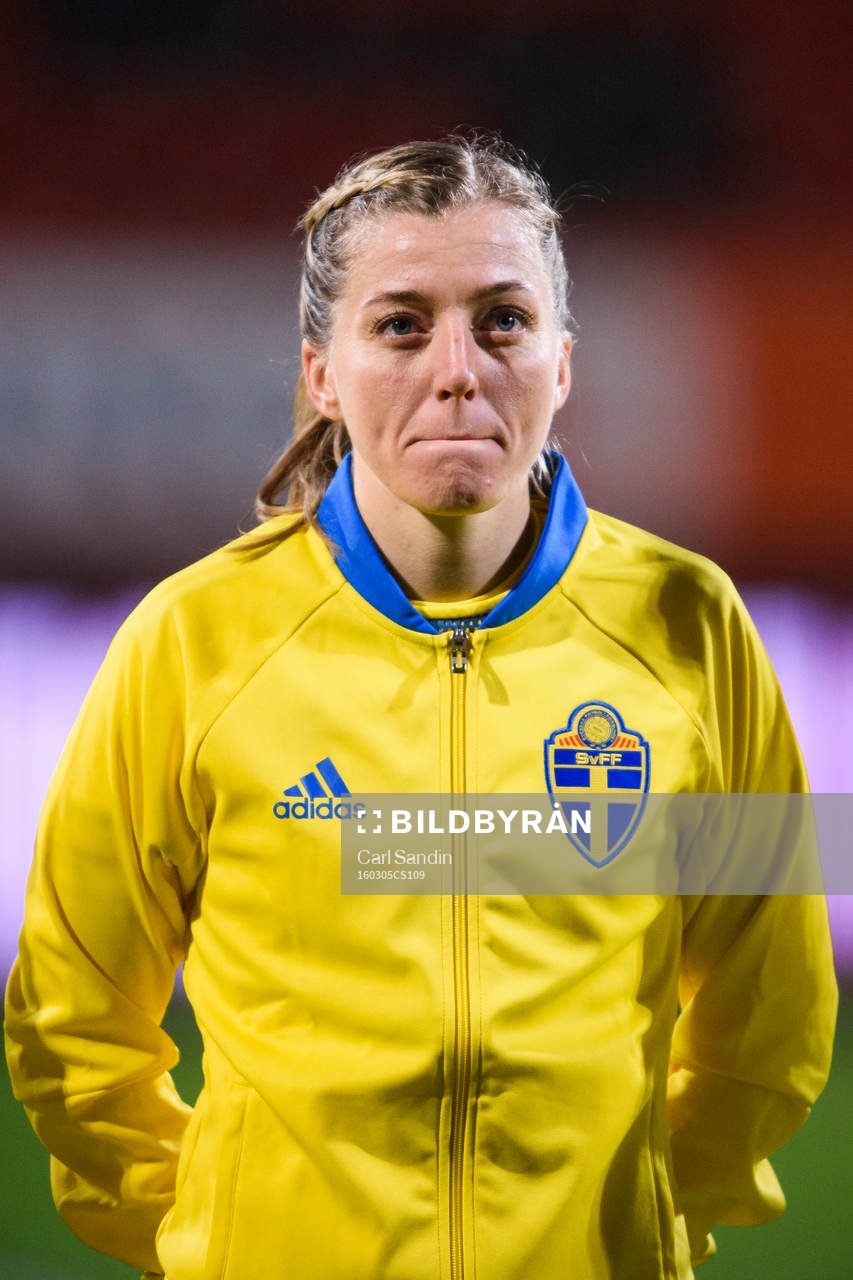 under OS-kvalmatchen i fotboll mellan Sverige och Schweiz