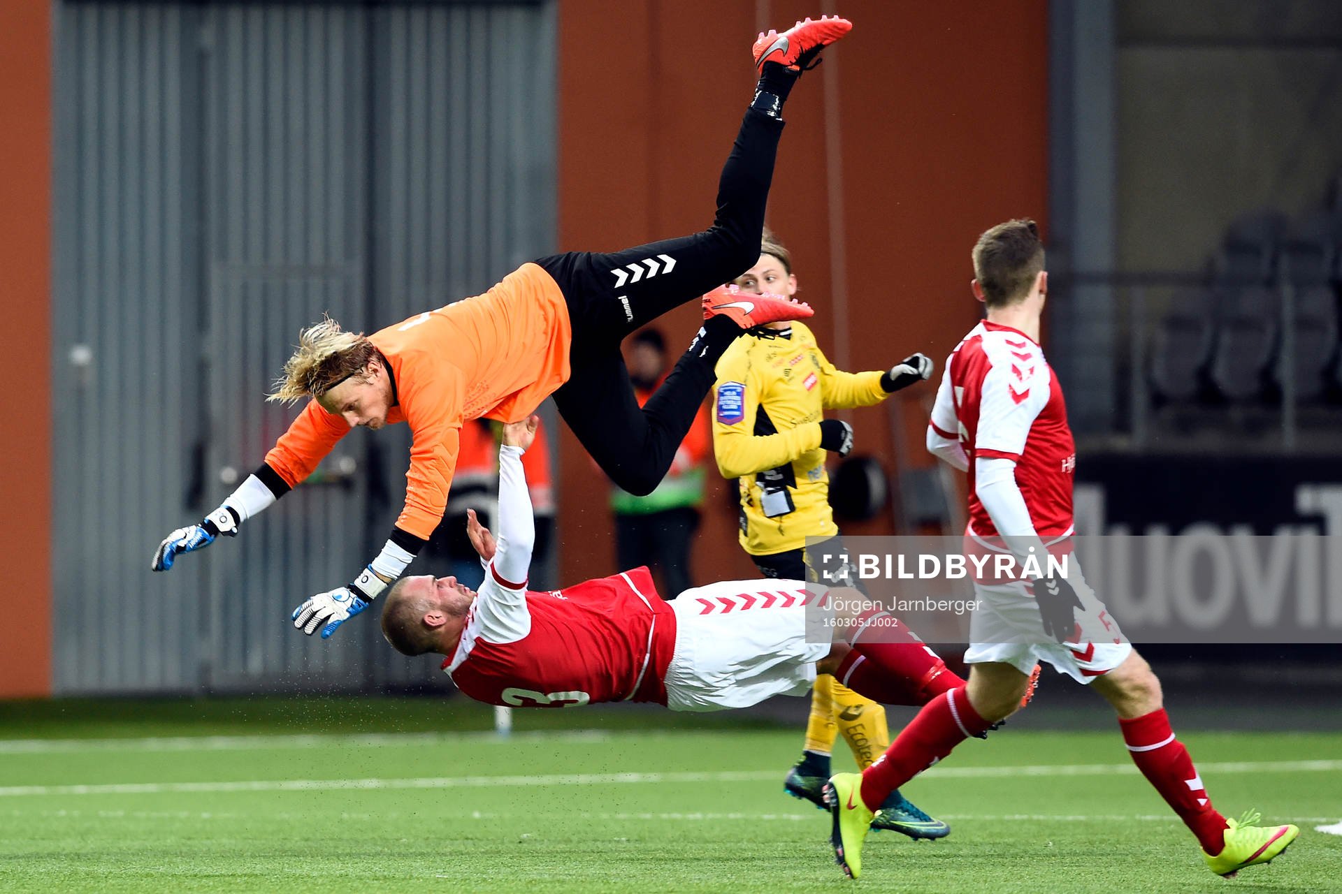 Kalmars målvakt Ole Söderberg och Sebastian