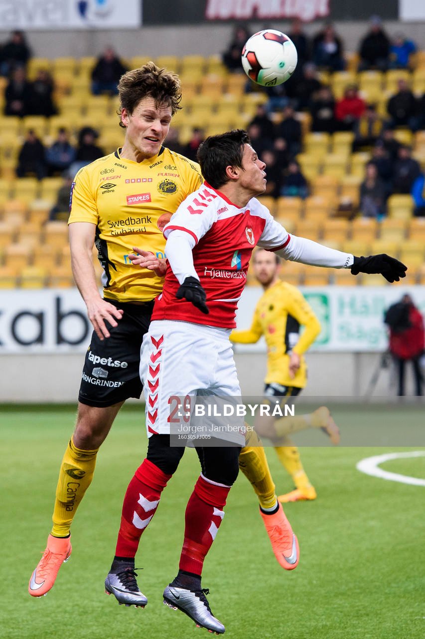 Elfsborgs Jörgen Horn och Kalmars Romário Pereira Sipião