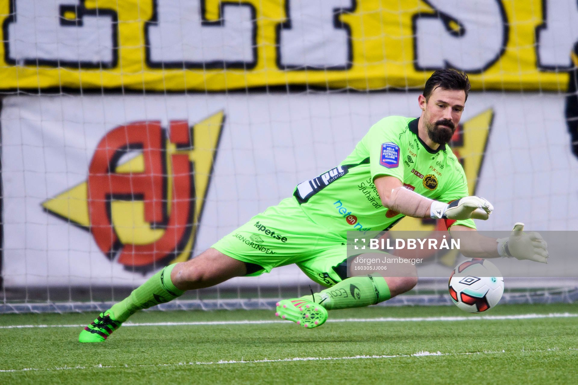Elfsborgs målvakt Kevin Stuhr Ellegaard