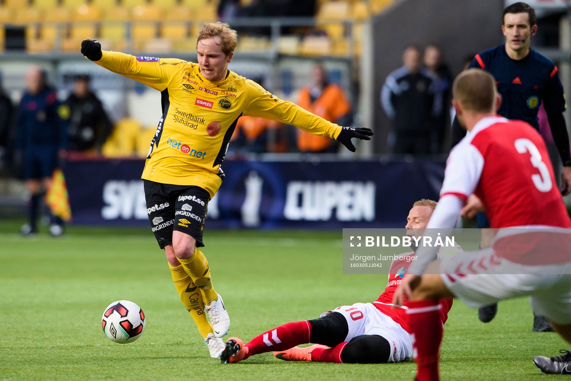 Elfsborgs Simon Lundevall och Kalmars Tobias Eriksson