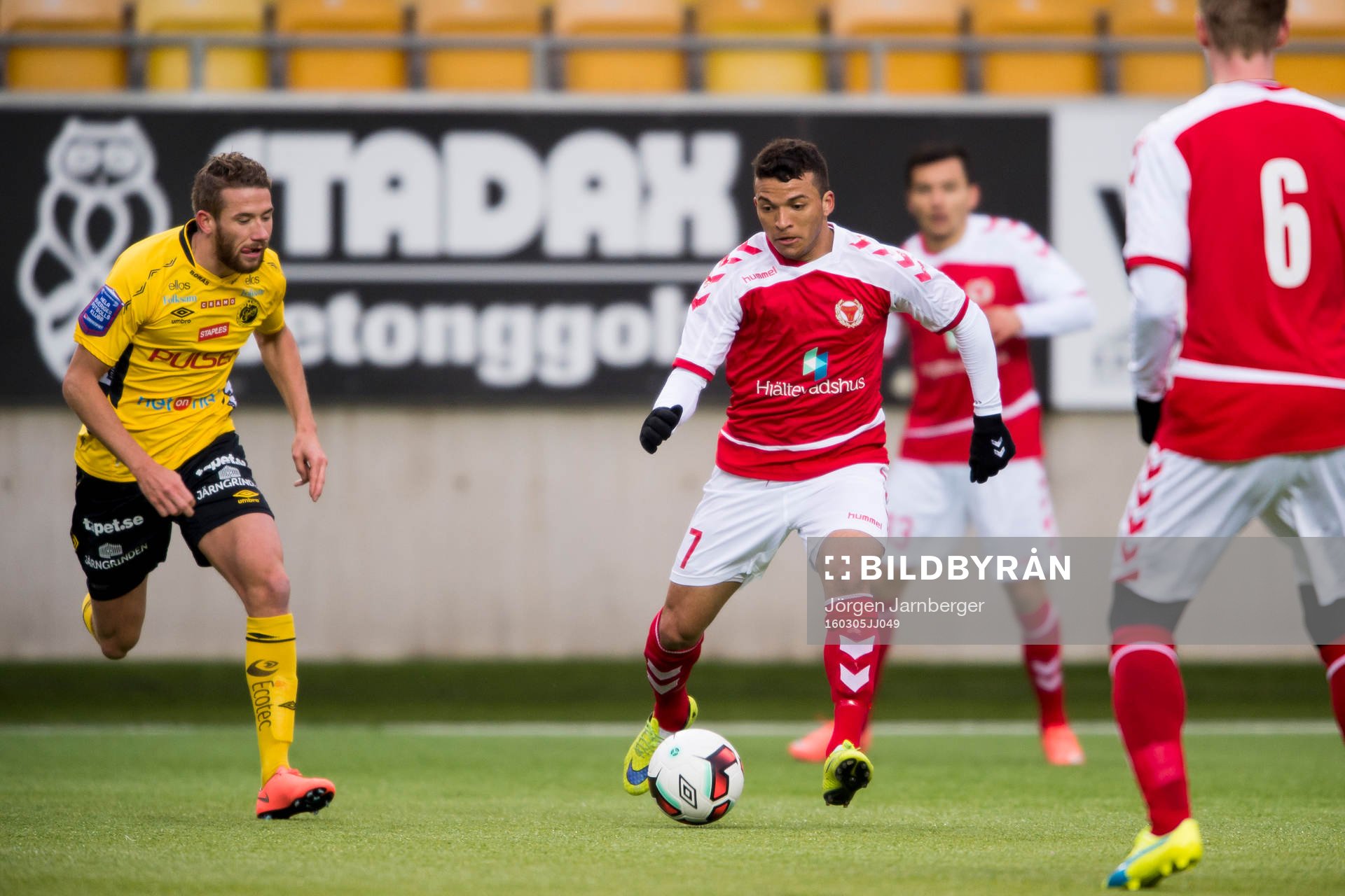 Kalmars Ismael Silva Lima och Elfsborgs Marcus Rohdén