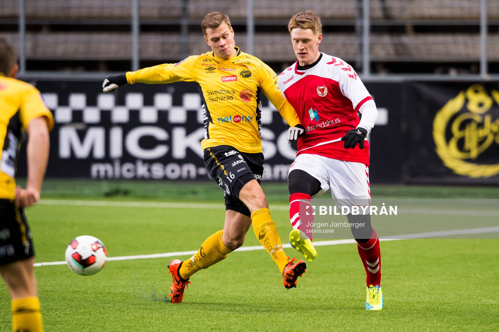Kalmars Rasmus Elm och Elfsborgs Viktor Claesson