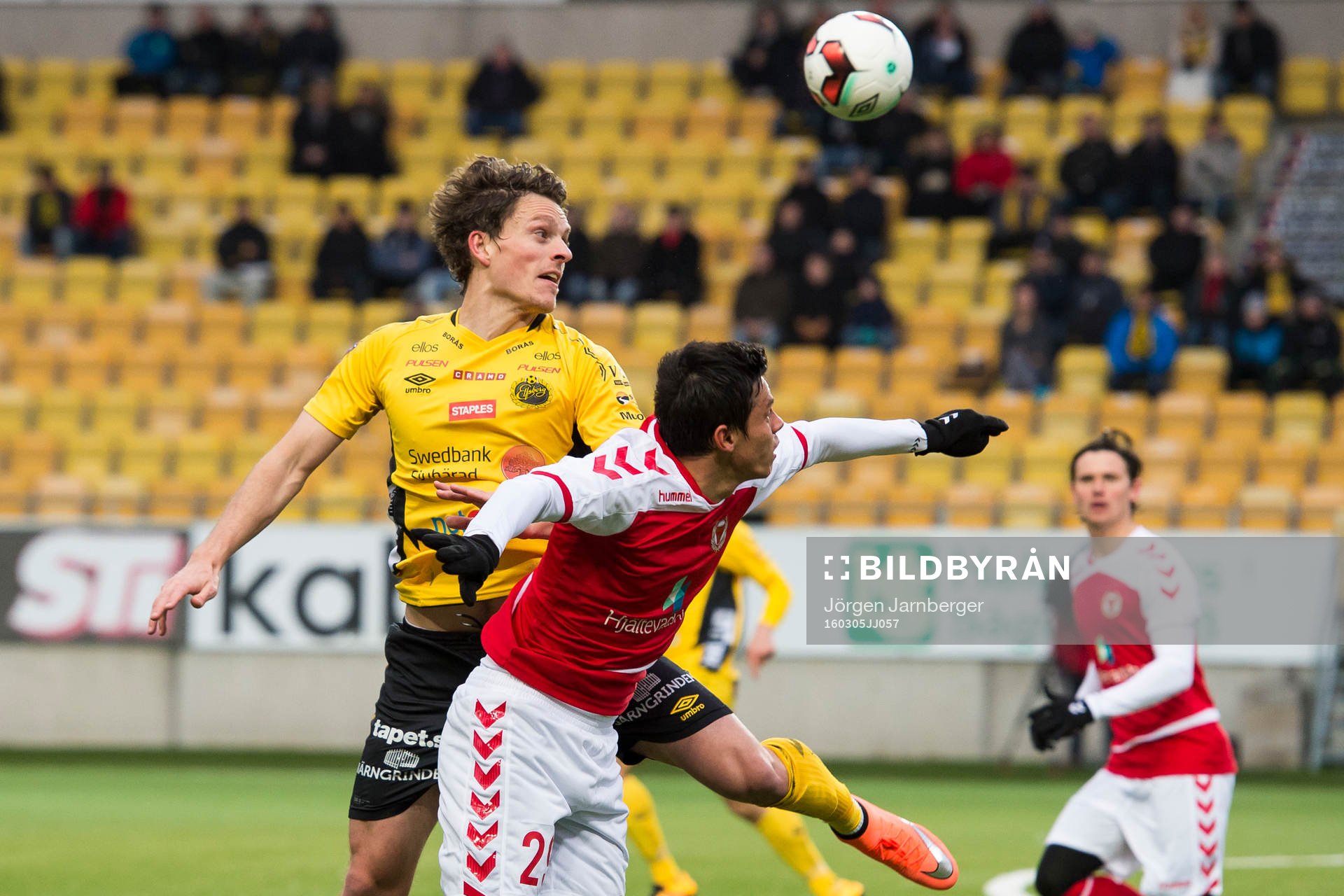 Elfsborgs Jörgen Horn och Kalmars Romário Pereira Sipião
