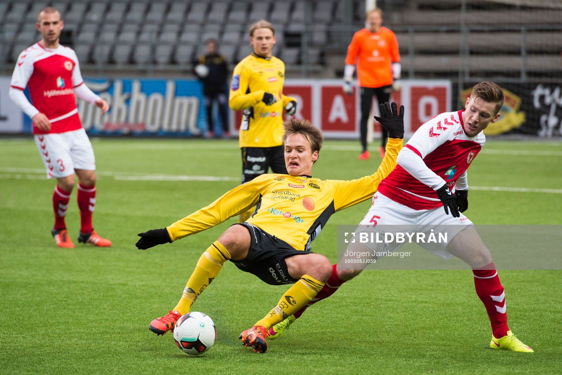 Elfsborgs Viktor Prodell och Kalmars Victor Agardius