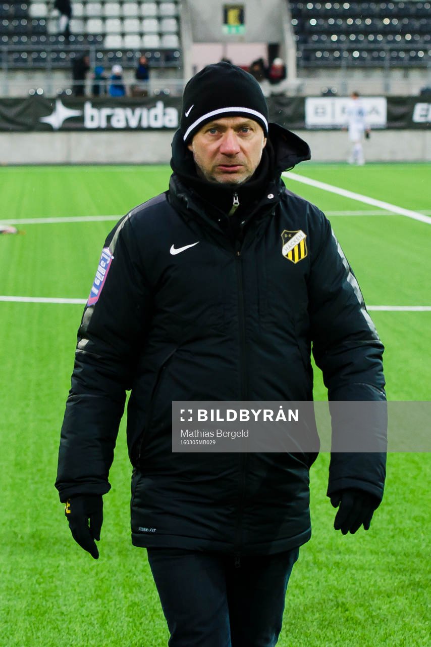 Häckens tränare Peter Gerhardsson