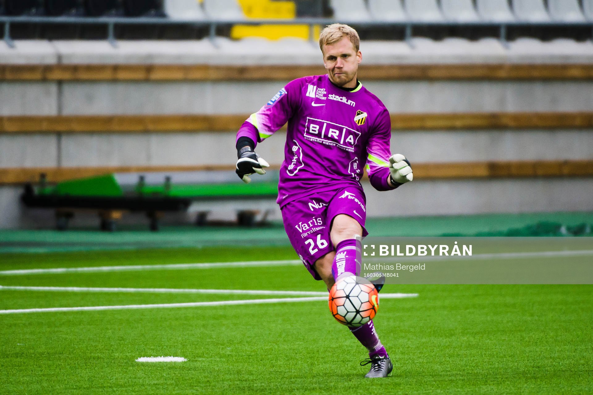 Häckens målvakt Peter Abrahamsson