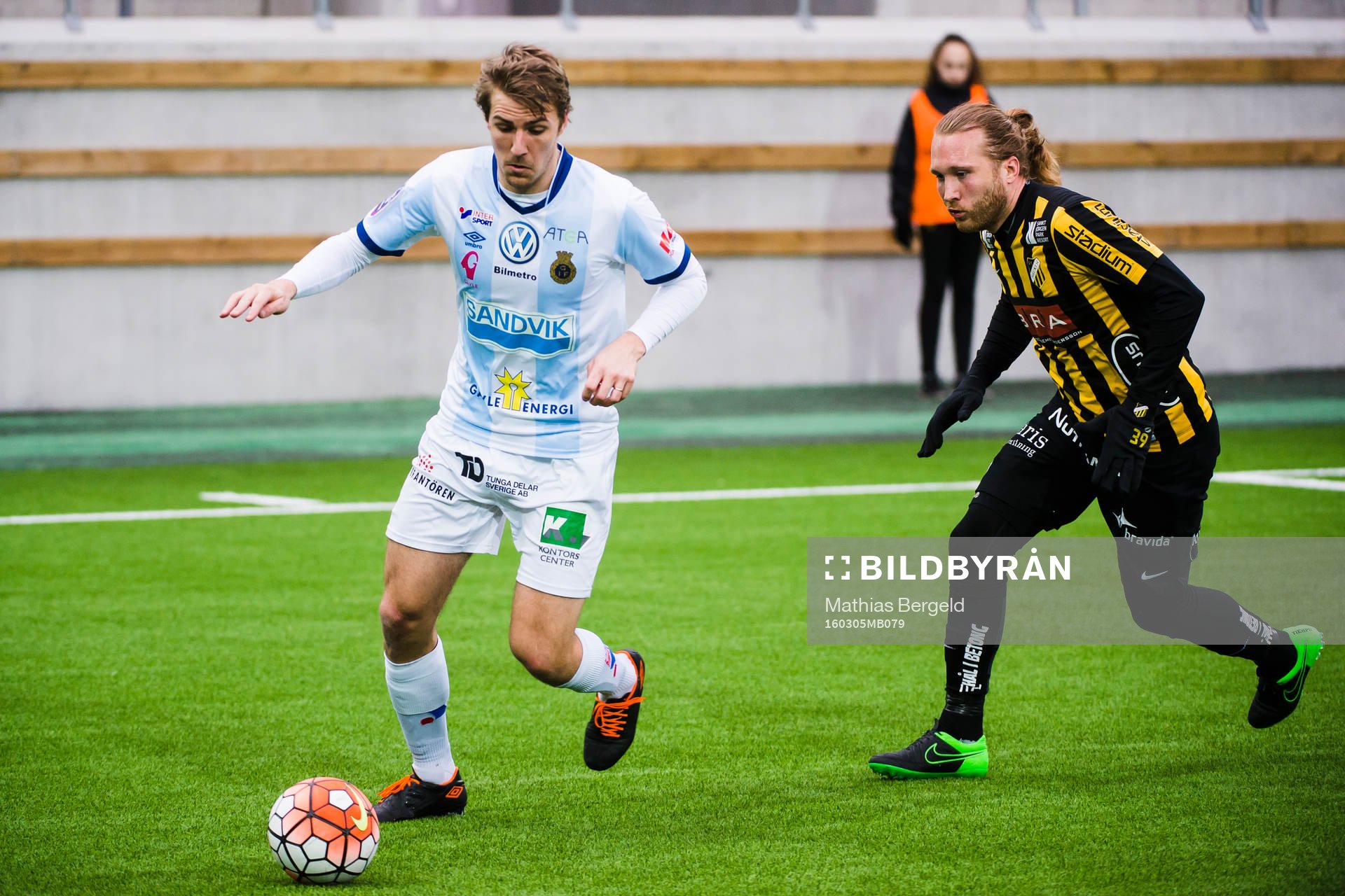 Gefles Johan Oremo och Häckens Emil Wahlström