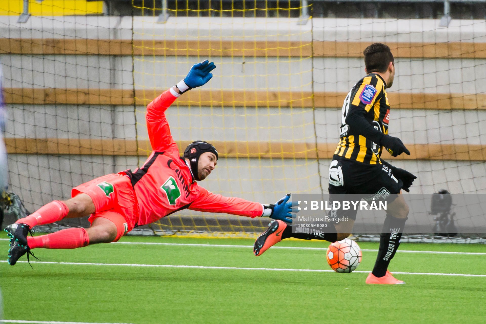 Häckens Paulinho Paulo de Oliveira gör 4-0 på Gefles