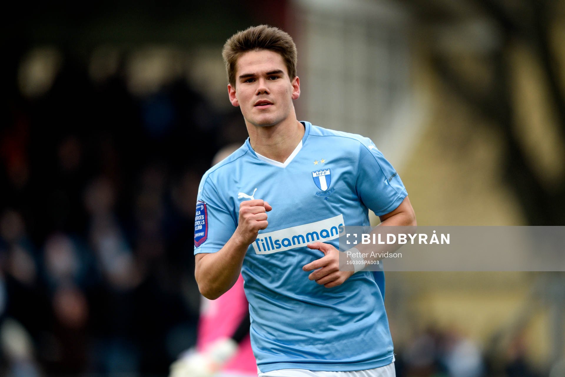 Malmö FFs Vidar Örn Kjartansson jublar