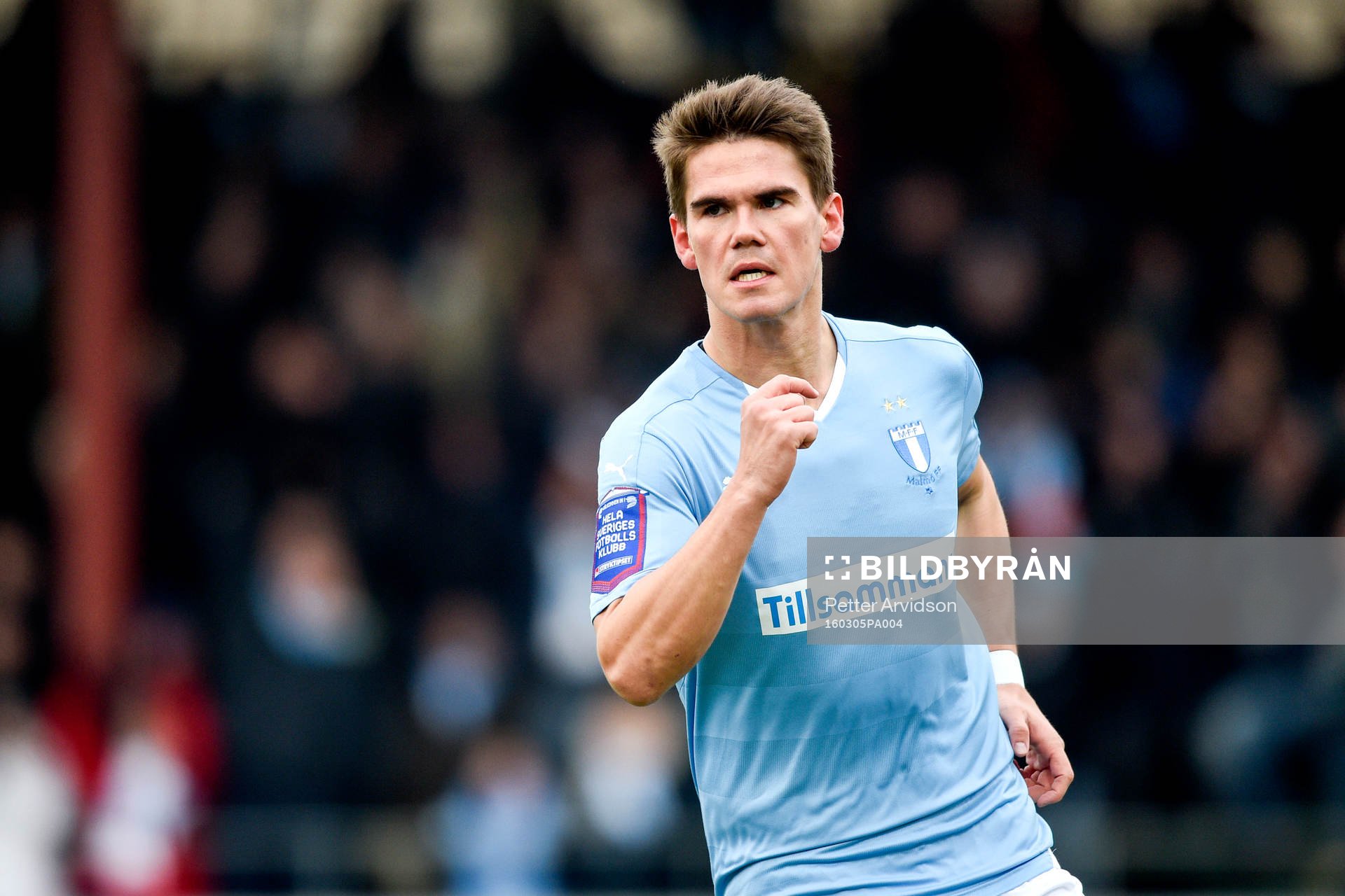 Malmö FFs Vidar Örn Kjartansson jublar