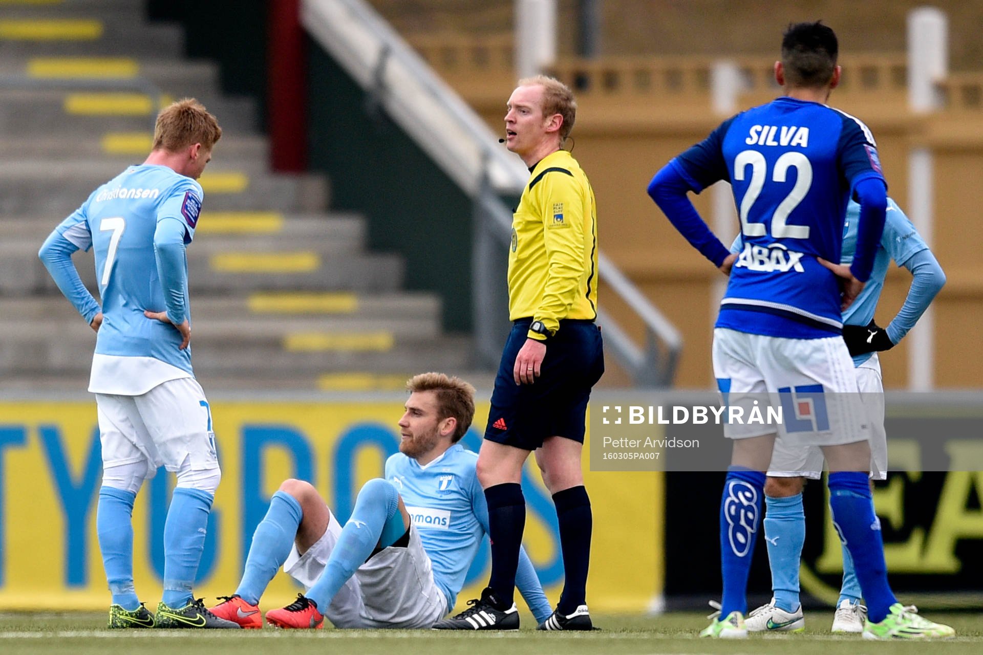 Malmö FFs Rasmus Bengtsson ligger skadad