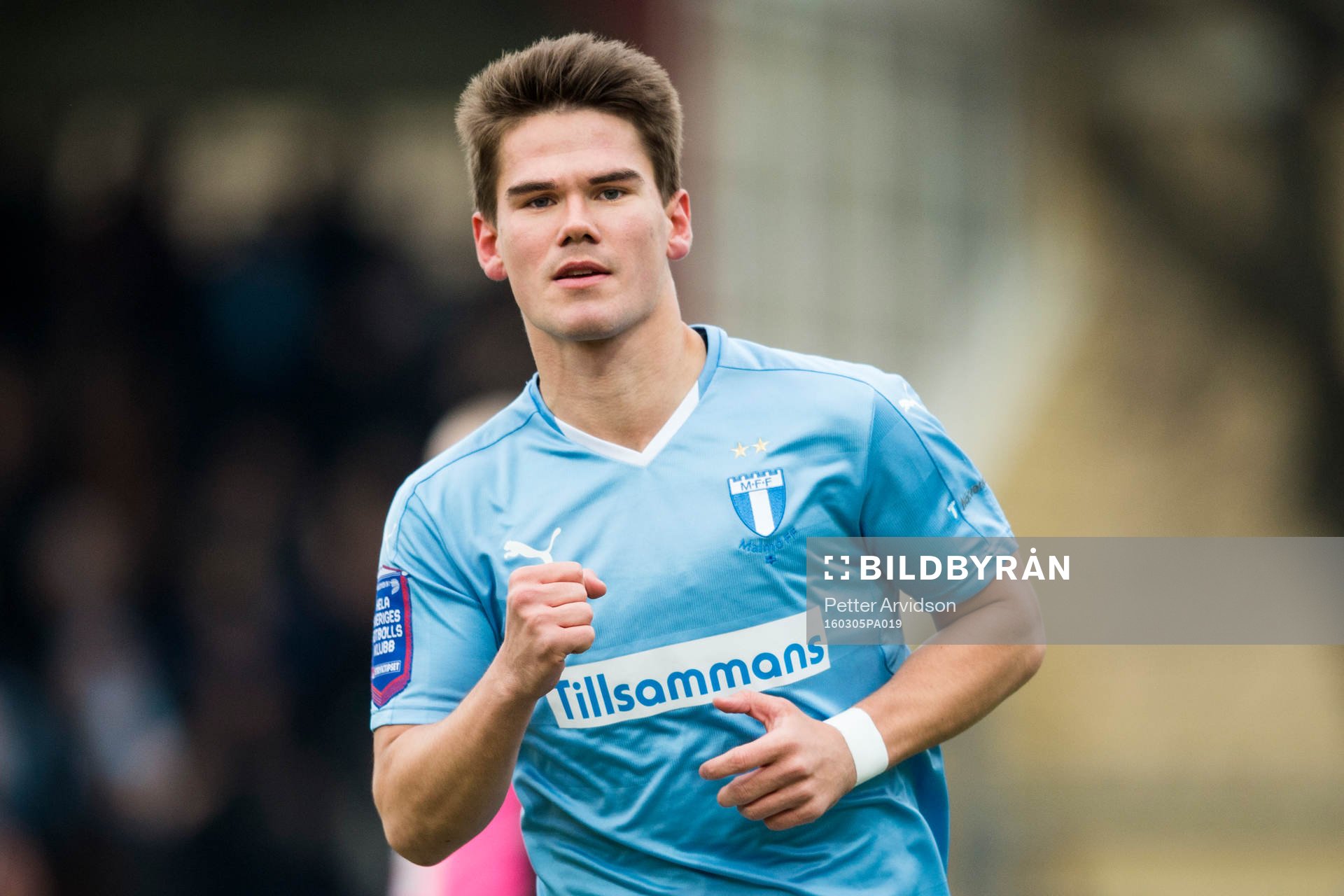 Malmö FFs Vidar Örn Kjartansson jublar