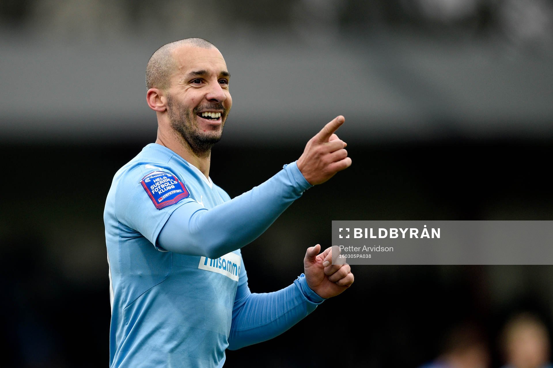 Malmö FFs Guillermo Molins jublar