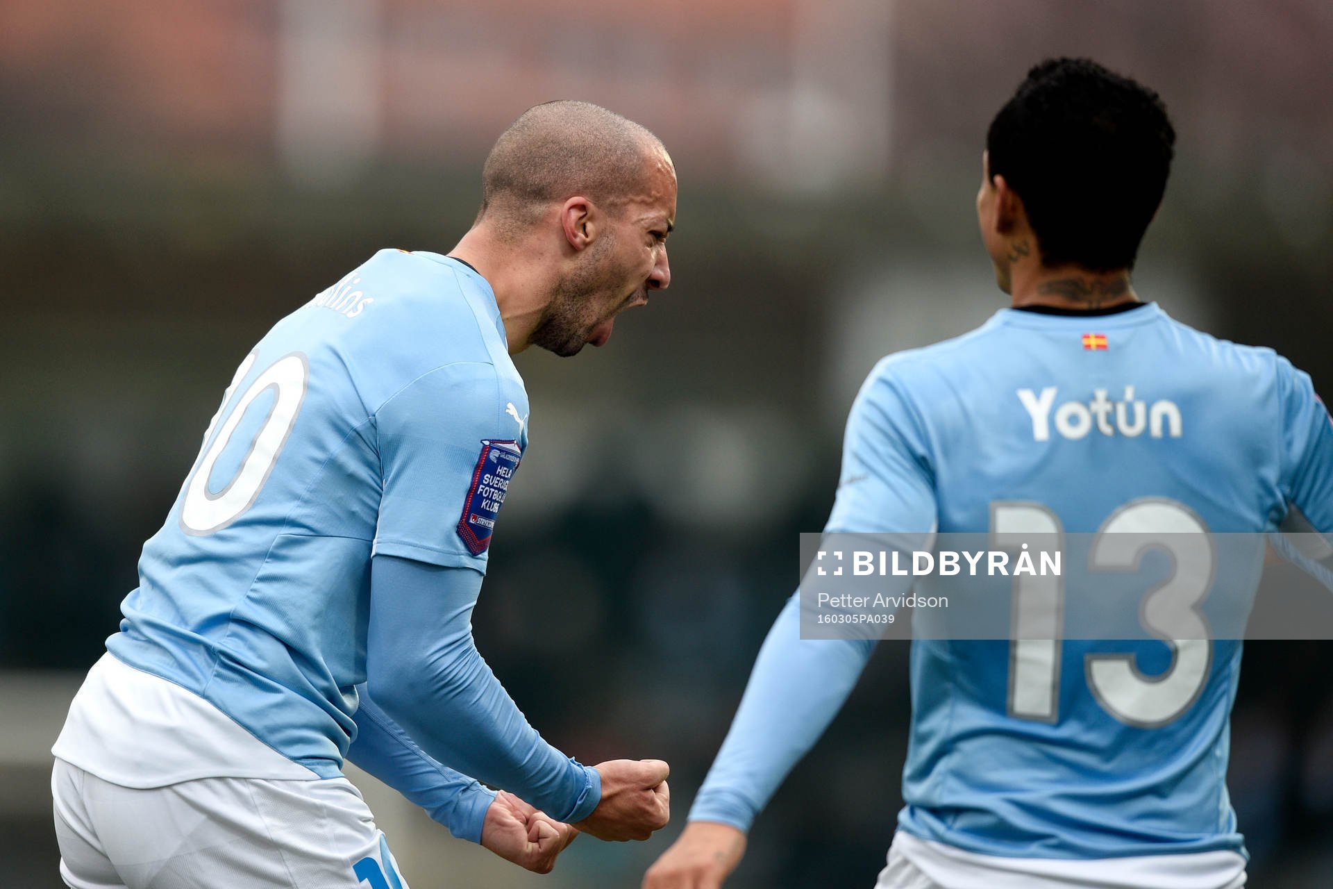 Malmö FFs Guillermo Molins jublar