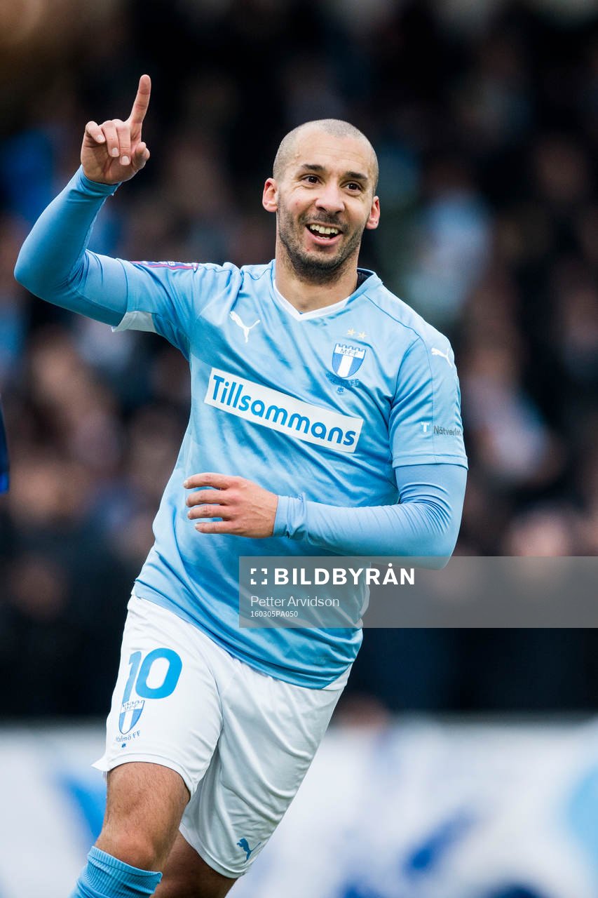 Malmö FFs Guillermo Molins jublar