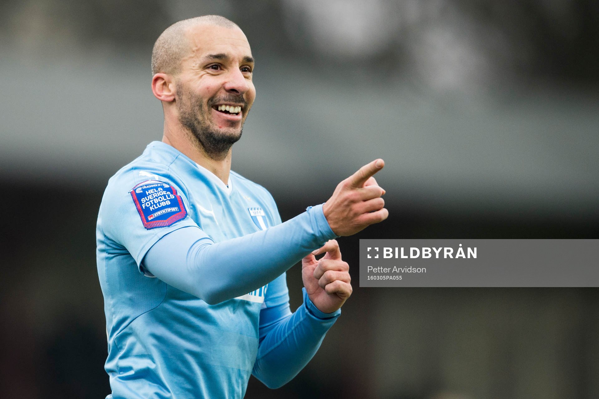 Malmö FFs Guillermo Molins jublar