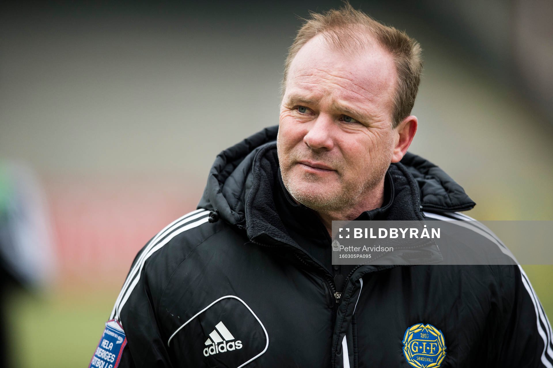 Sundsvalls tränare Roger Franzén