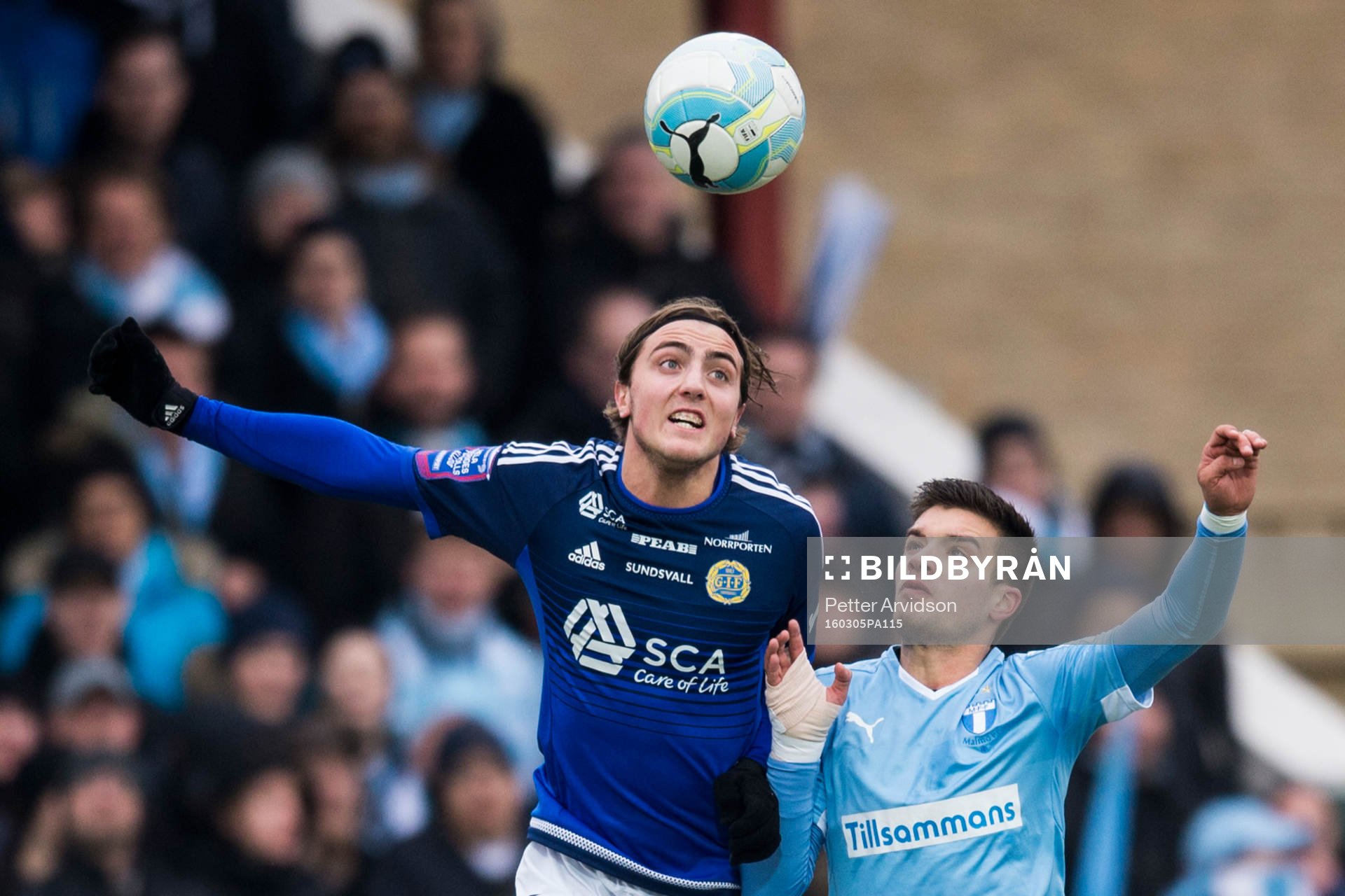Sundsvalls Dennis Olsson och Malmö FFs Vladimir Rodic