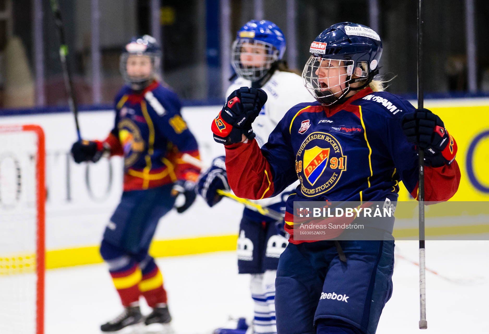 Djurgårdens Josefine Jakobsen gör 4-1