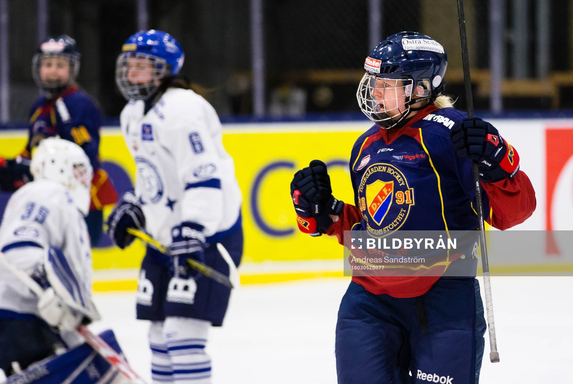 Djurgårdens Josefine Jakobsen gör 5-1