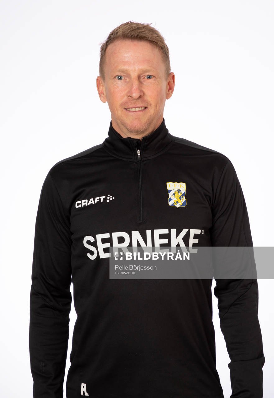 IFK Göteborgs fysioterapeut Fredrik Larsson
