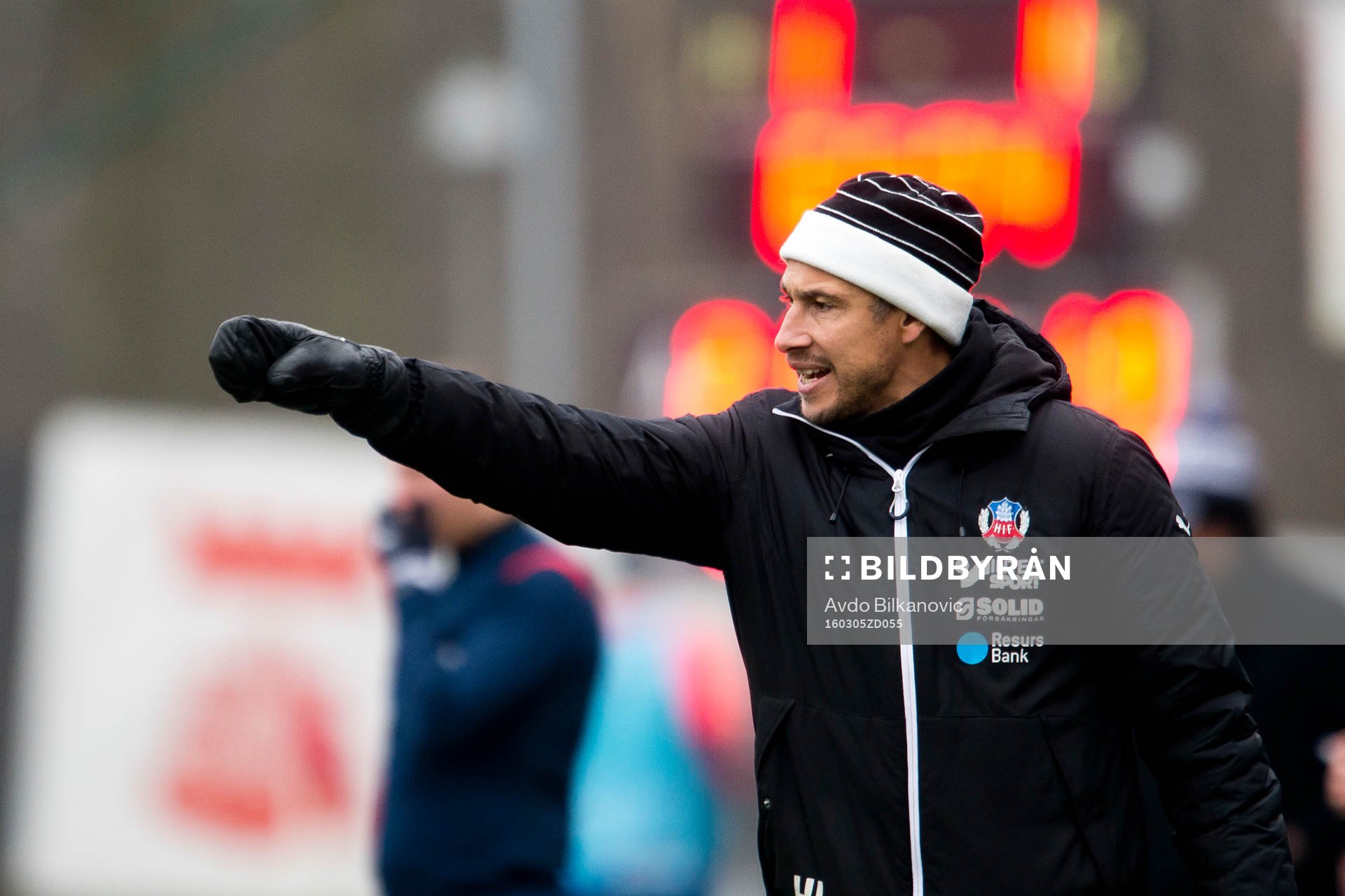 Helsingborgs manager Henrik Larsson