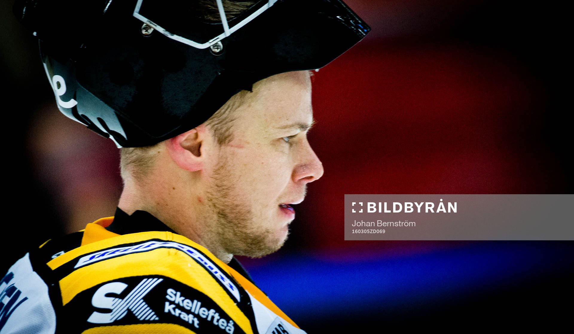 Skellefteås målvakt Johan Backlund