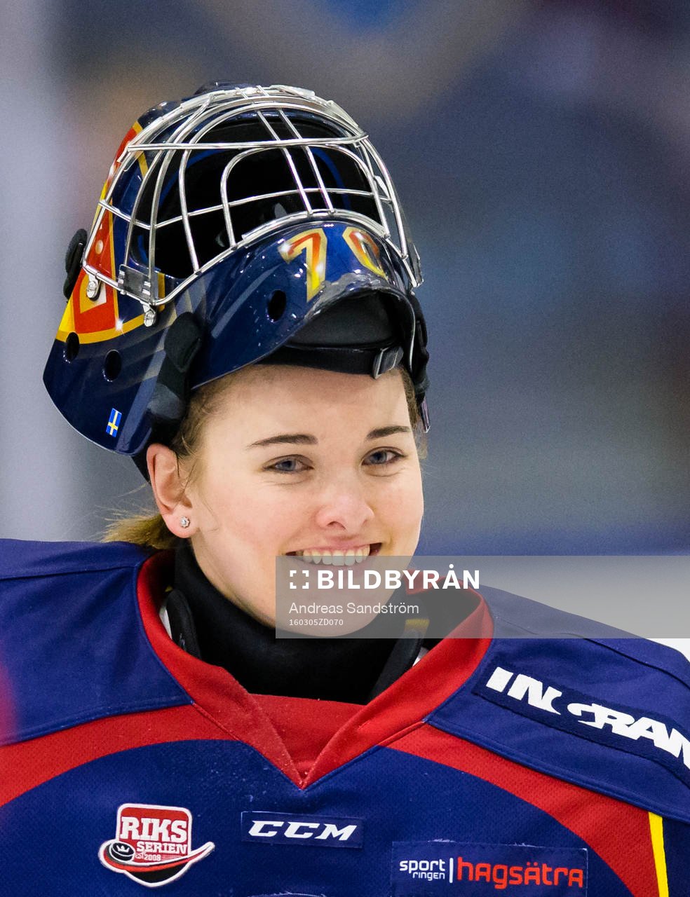 Djurgårdens målvakt Lovisa Berndtsson