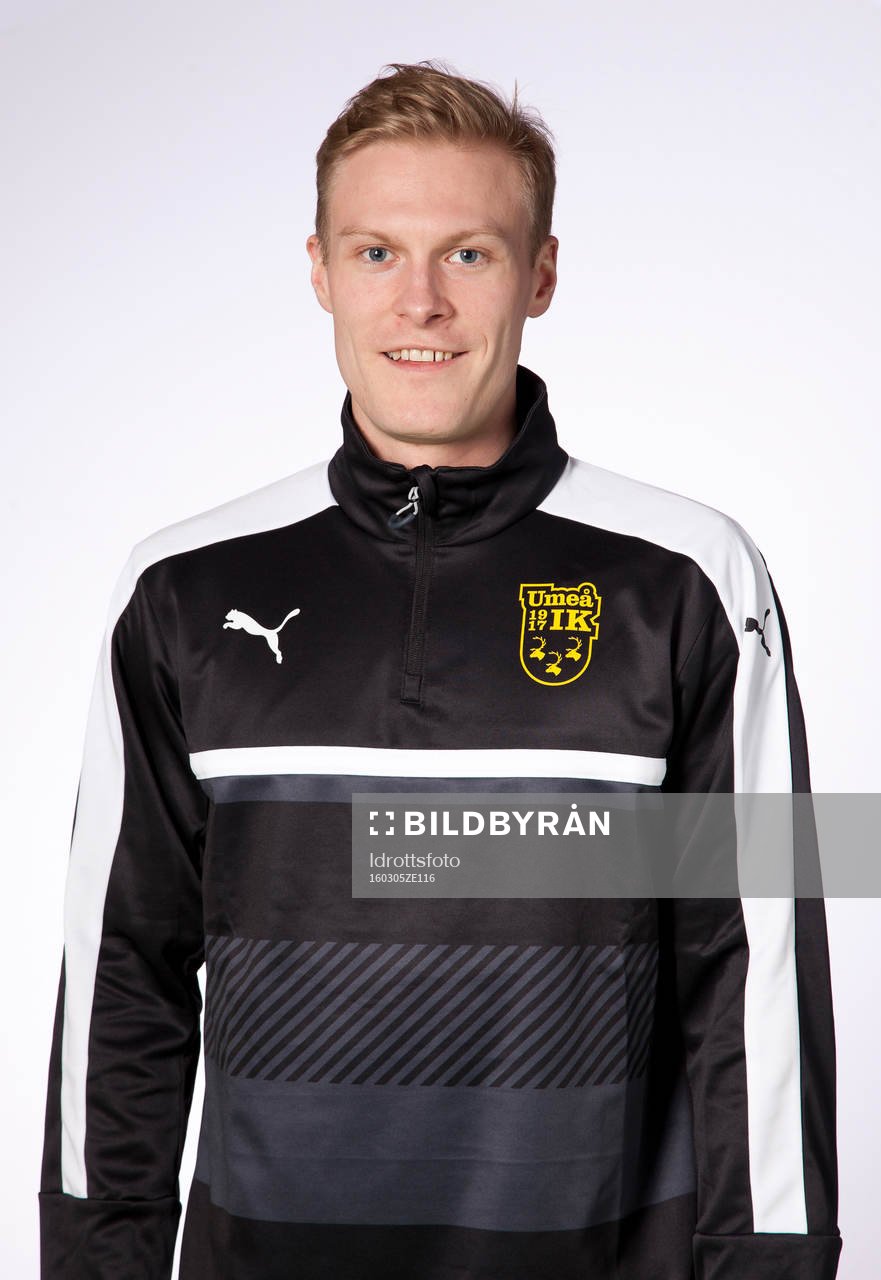 Mathias Vessberg poserar för ett porträtt den 5 mars 2016 i Umeå.