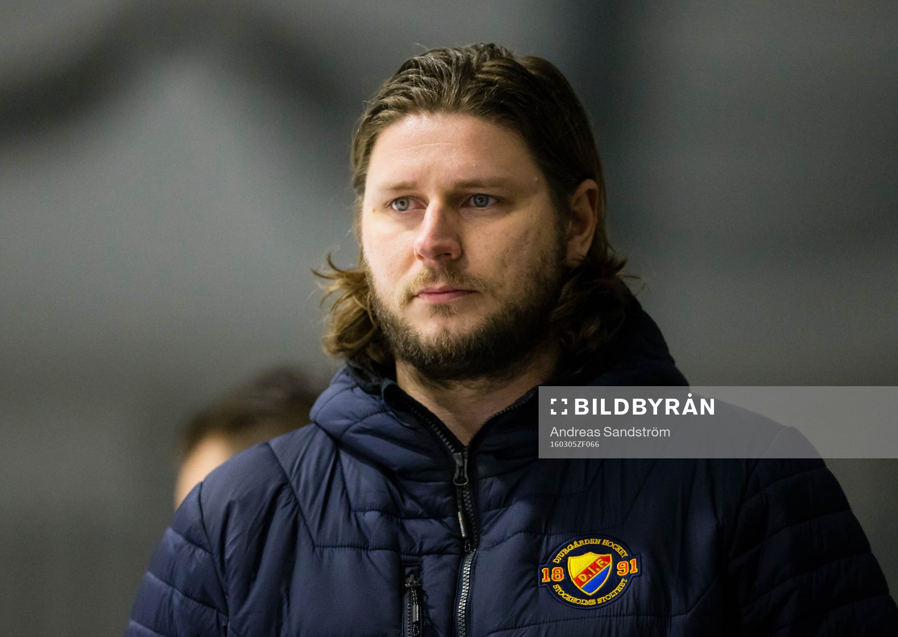 Djurgårdens assisterande Andreas Holmqvist