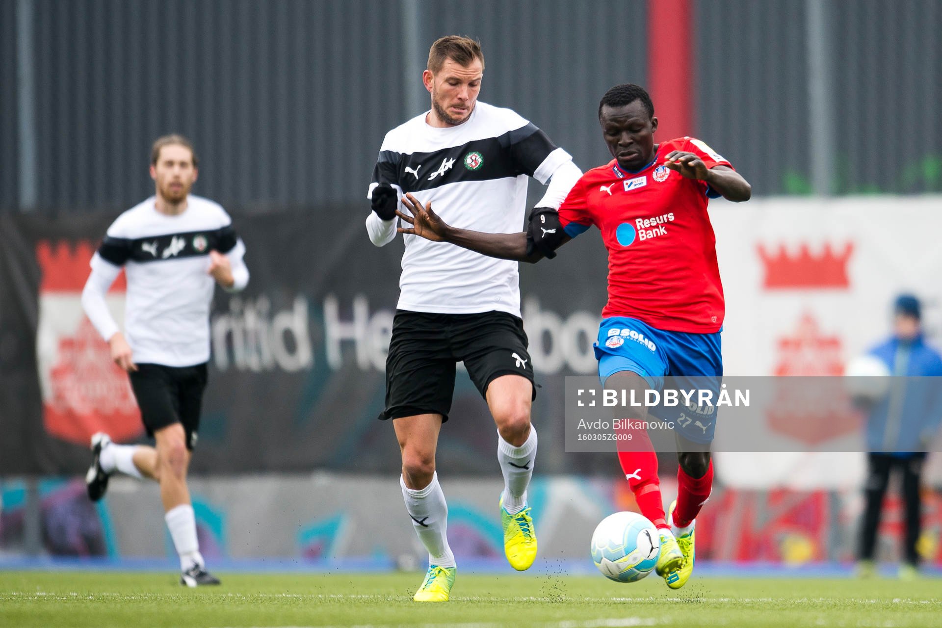 Helsingborgs Lalawélé Atakora och Örebros Robert Åhman