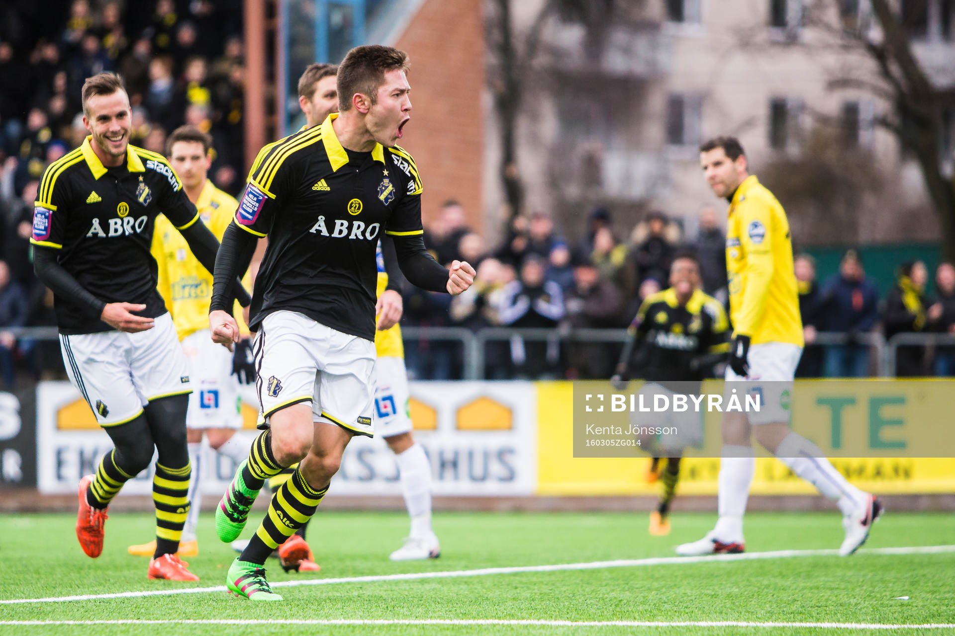 s Haukur Hauksson jublar