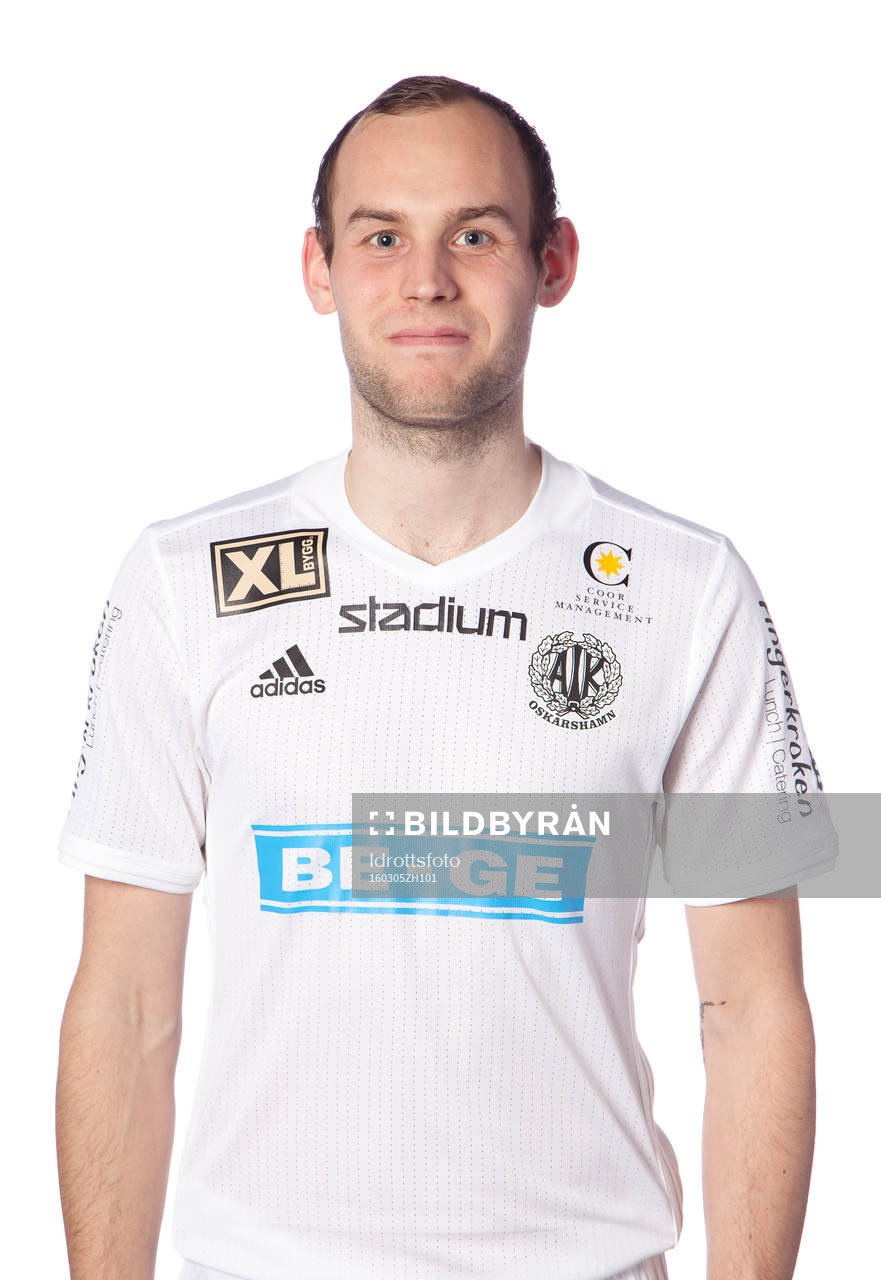 Christopher Christensson poserar för ett porträtt den 5 mars 2016 i Oskarshamn.