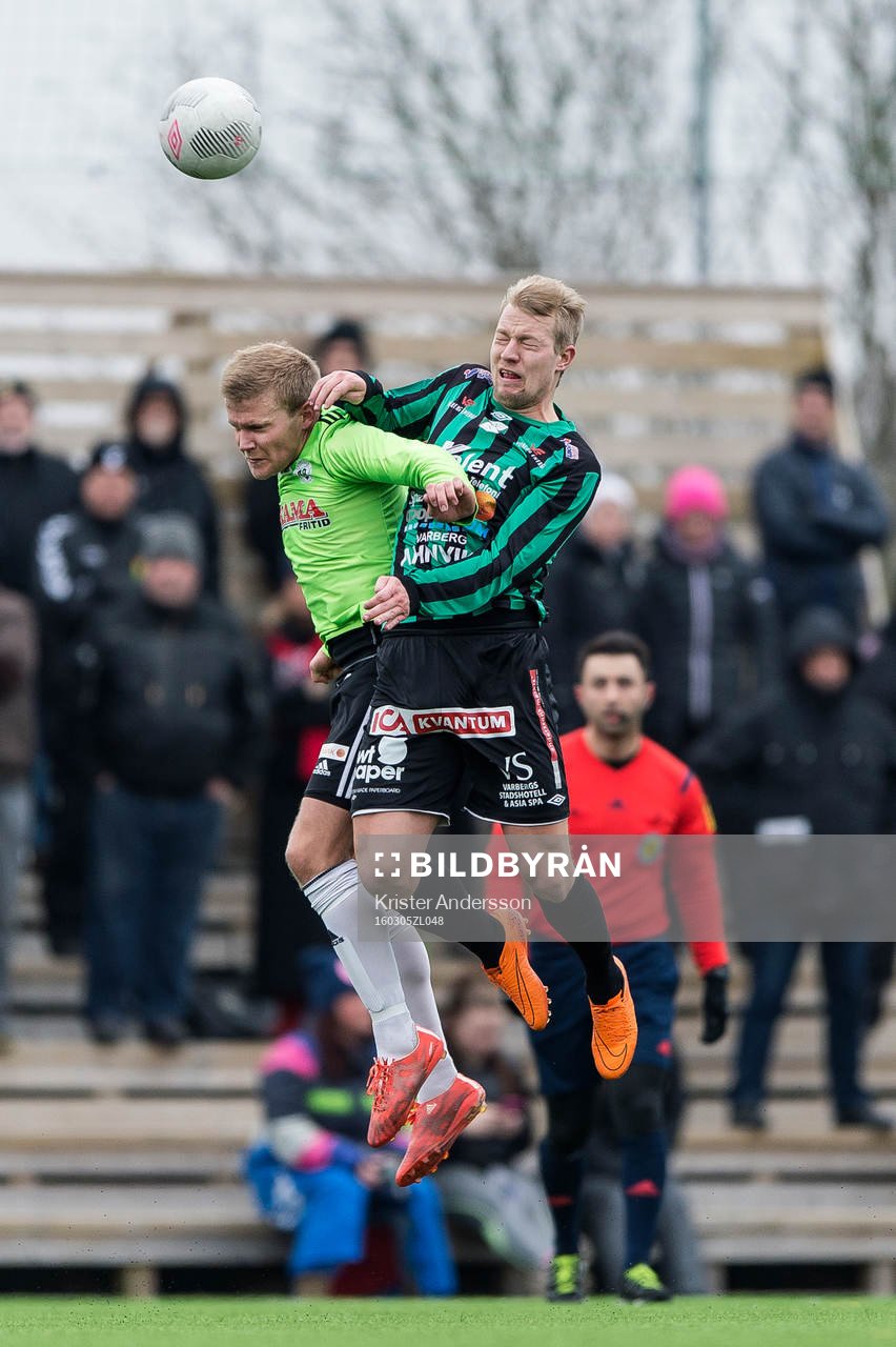 Tenhults Adam Hermansson och Varbergs Sebastian Crona