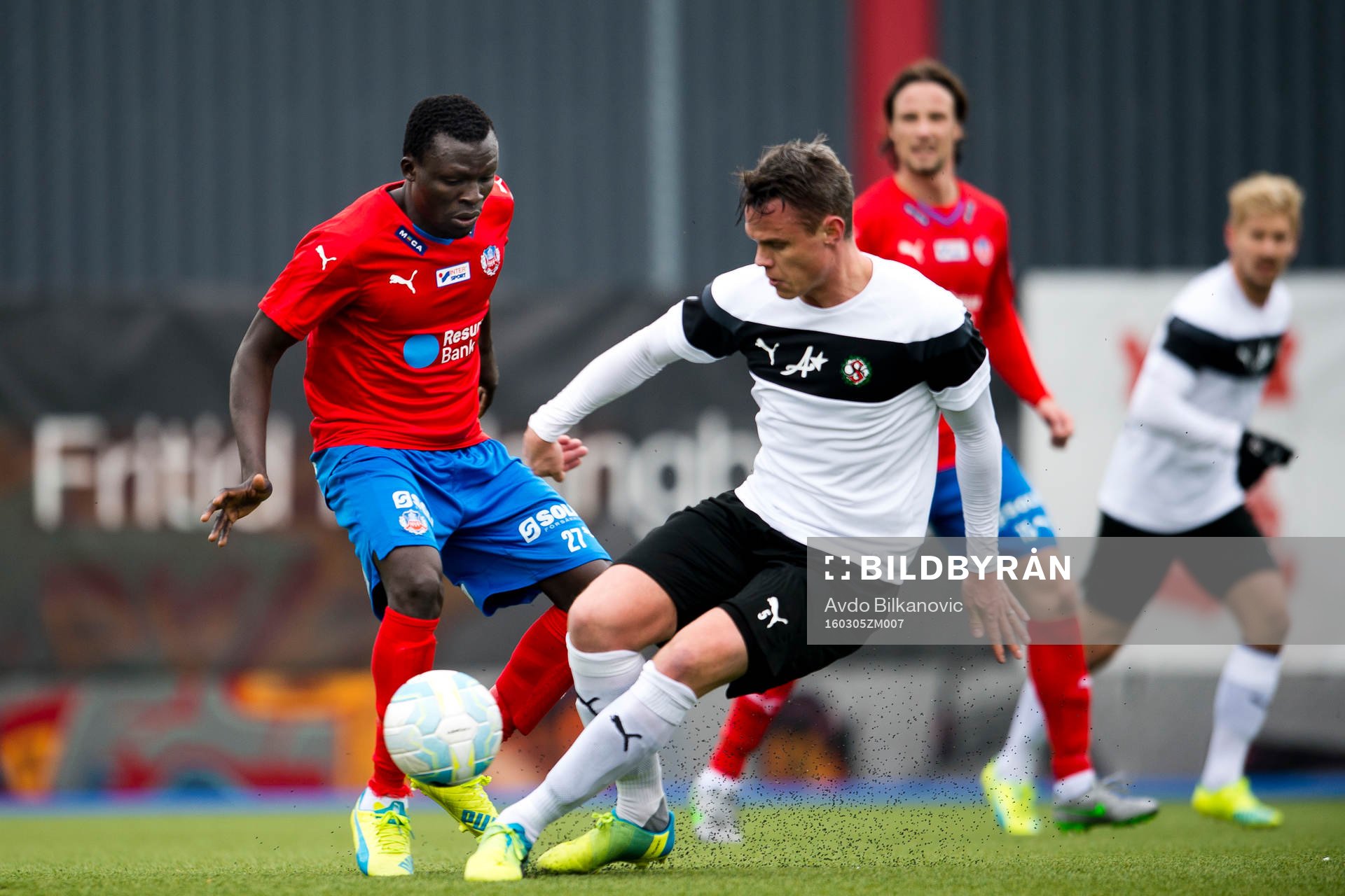 Helsingborgs Lalawélé Atakora och Örebros Erik Moberg