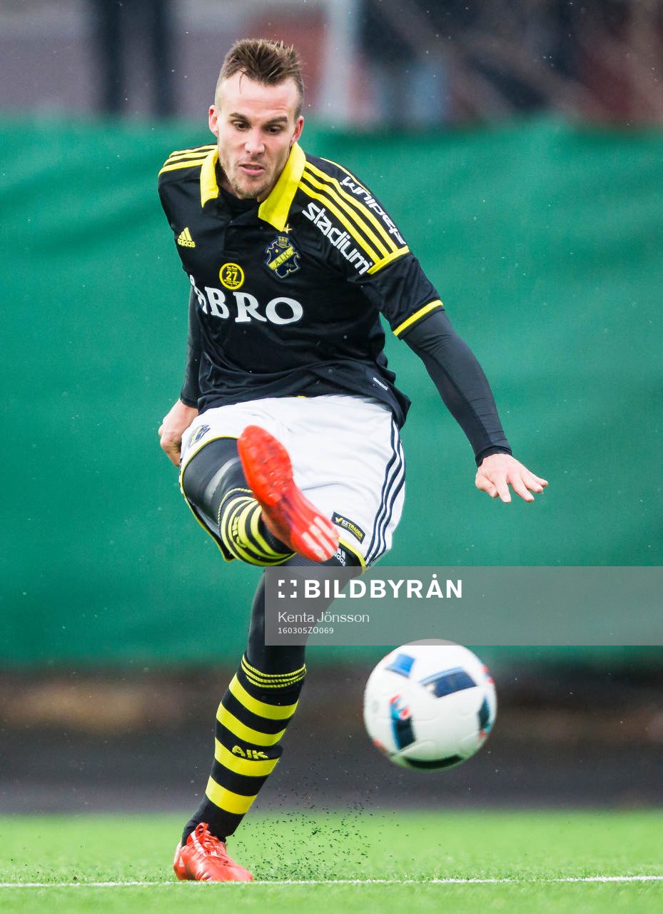 s Fredrik Brustad i aktion