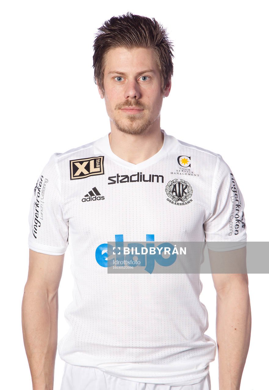 Johan Niklasson poserar för ett porträtt den 5 mars 2016 i Oskarshamn.