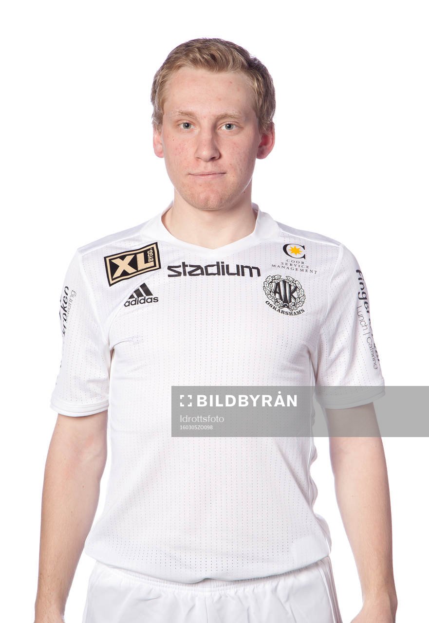 Jakob Rydberg poserar för ett porträtt den 5 mars 2016 i Oskarshamn.